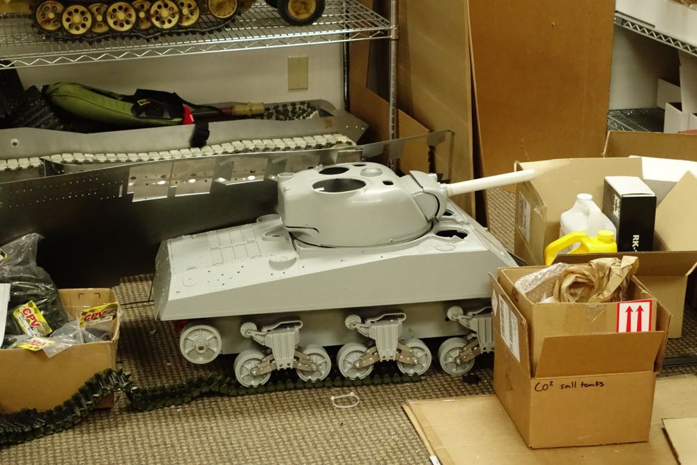 Field of Armor 1/6 R/C Sherman Tank Hobbies