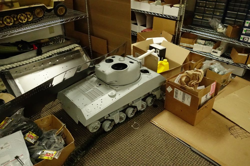 Field of Armor 1/6 R/C Sherman Tank Hobbies